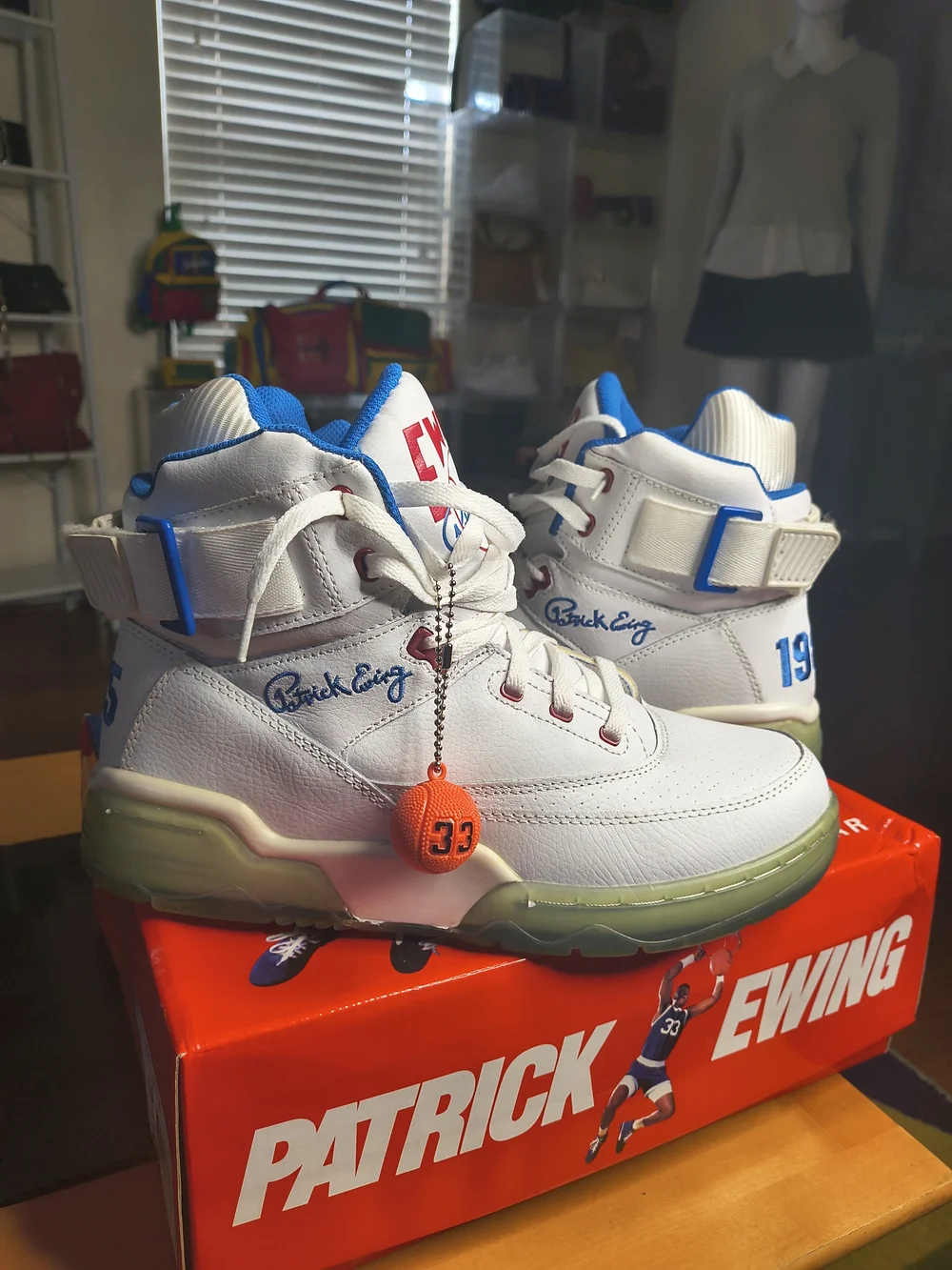 Limited Edition Ewing 33 HI Frozen Envelope 30th Anniversary Sneakers Size 10